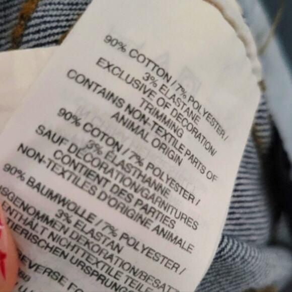 Madewell 10" High-Rise Skinny Jeans in Hanna Wash Size 28 Stretch - Picture 13 of 14